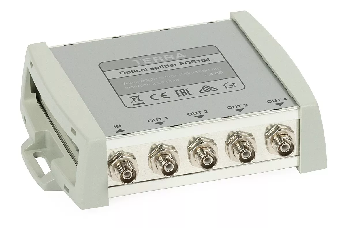 Splitter optic 1:4 FC/UPC FOS104 E TERRA