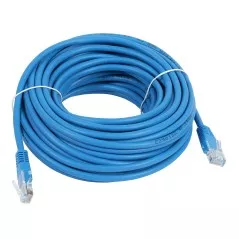 Cablu Patch Cord UTP Cat.6 15 m, albastru