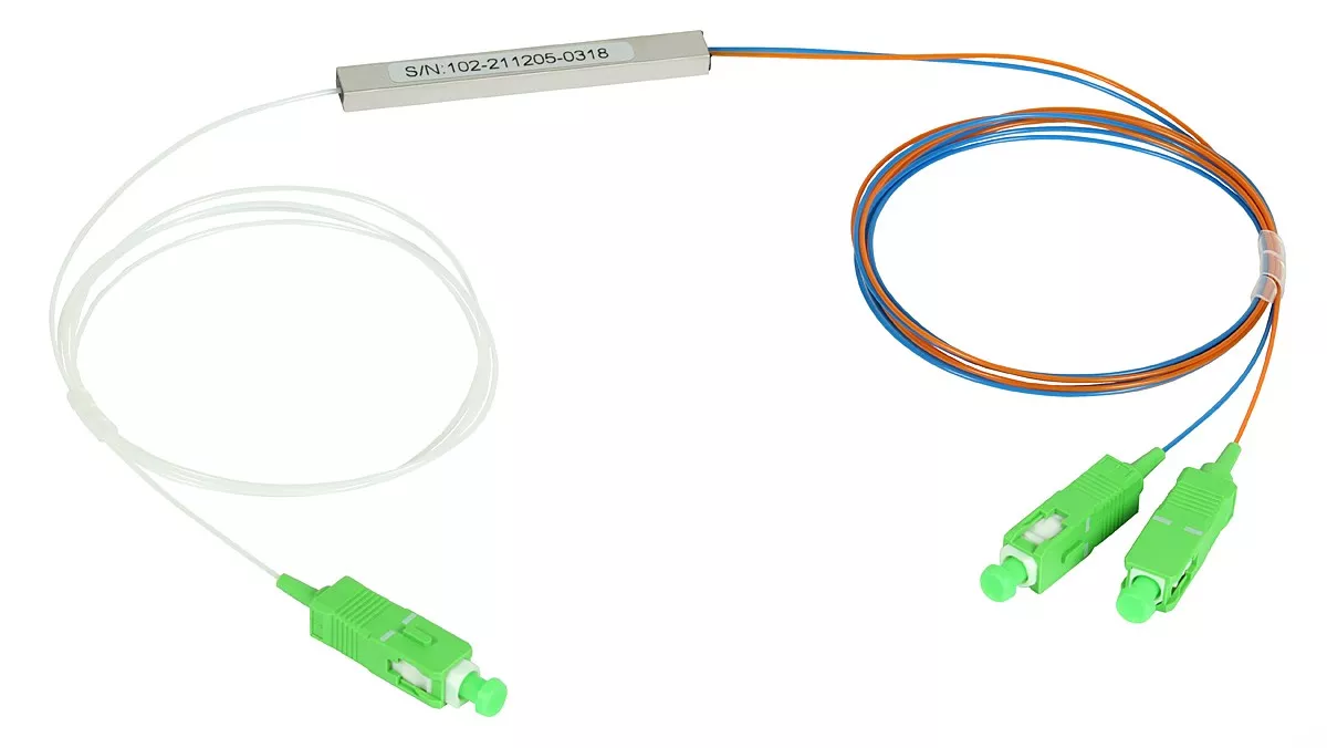Splitter optic 1/2 SC/APC Telcoline P-SC-PLC.1-02