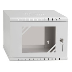 Mini cabinet rack 10inch 4U adâncime 300 mm gri