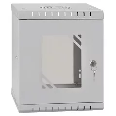 Mini cabinet rack 10inch 6U adâncime 300 mm gri