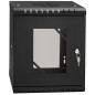 Mini cabinet rack 10inch 6U adâncime 300 mm negru