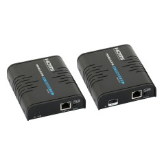 Extender HDMI + USB pe IP (punct-la-multipunct)
