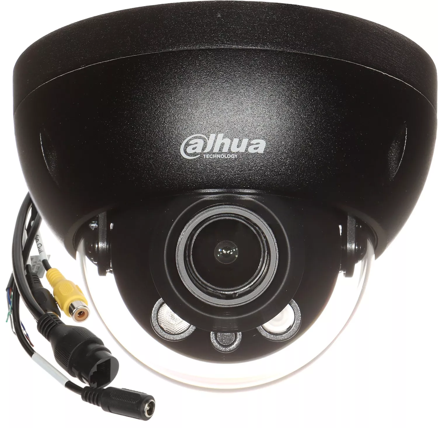 Cameră IP antivandal IPC-HDBW2241R-ZAS-27135-BLACK WizSense - 1080p, 2.7...13.5 mm - MOTOZOOM DAHUA neagră
