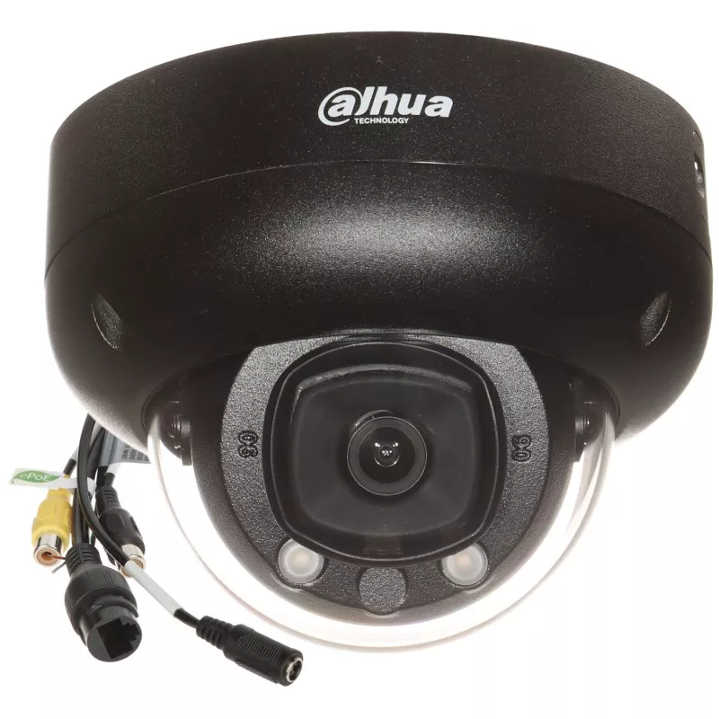 Cameră IP antivandal IPC-HDBW5541R-ASE-0280B-S3-BLACK WizMind S - 5 Mpx 2.8 mm DAHUA neagră