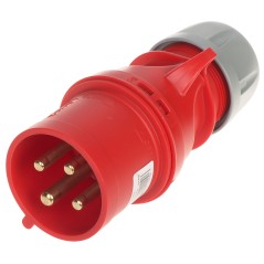 Ștecher PCE-0246 400V/32A 4P 6H IP44/IP54 PCE - 1