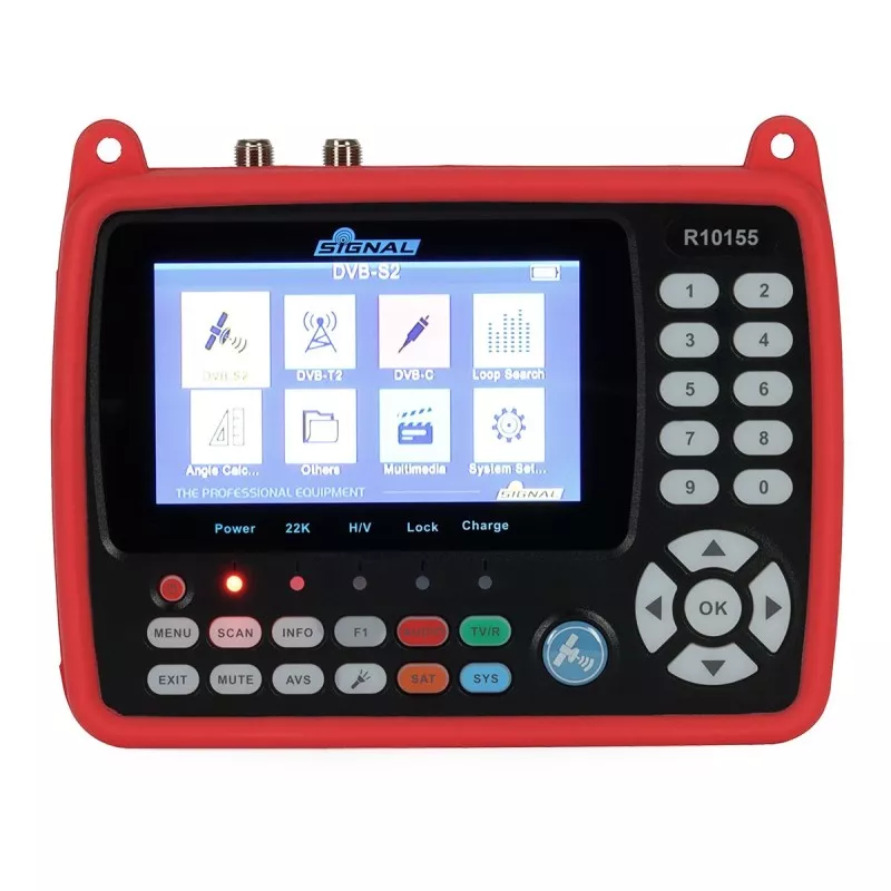 Analizor de spectru DVB-T/T2(HEVC 10 bit)/C și DVB-S2X/S2/S ST-5155 cu tuner incorporat