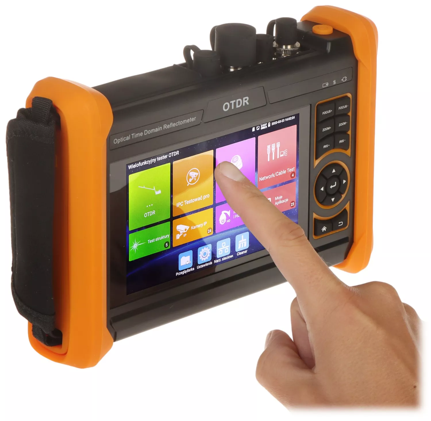 Tester video 5.4" 8MP PoE,TDR RJ45, OTDR, VFL,Wifi voltmetru CS-R3-50H