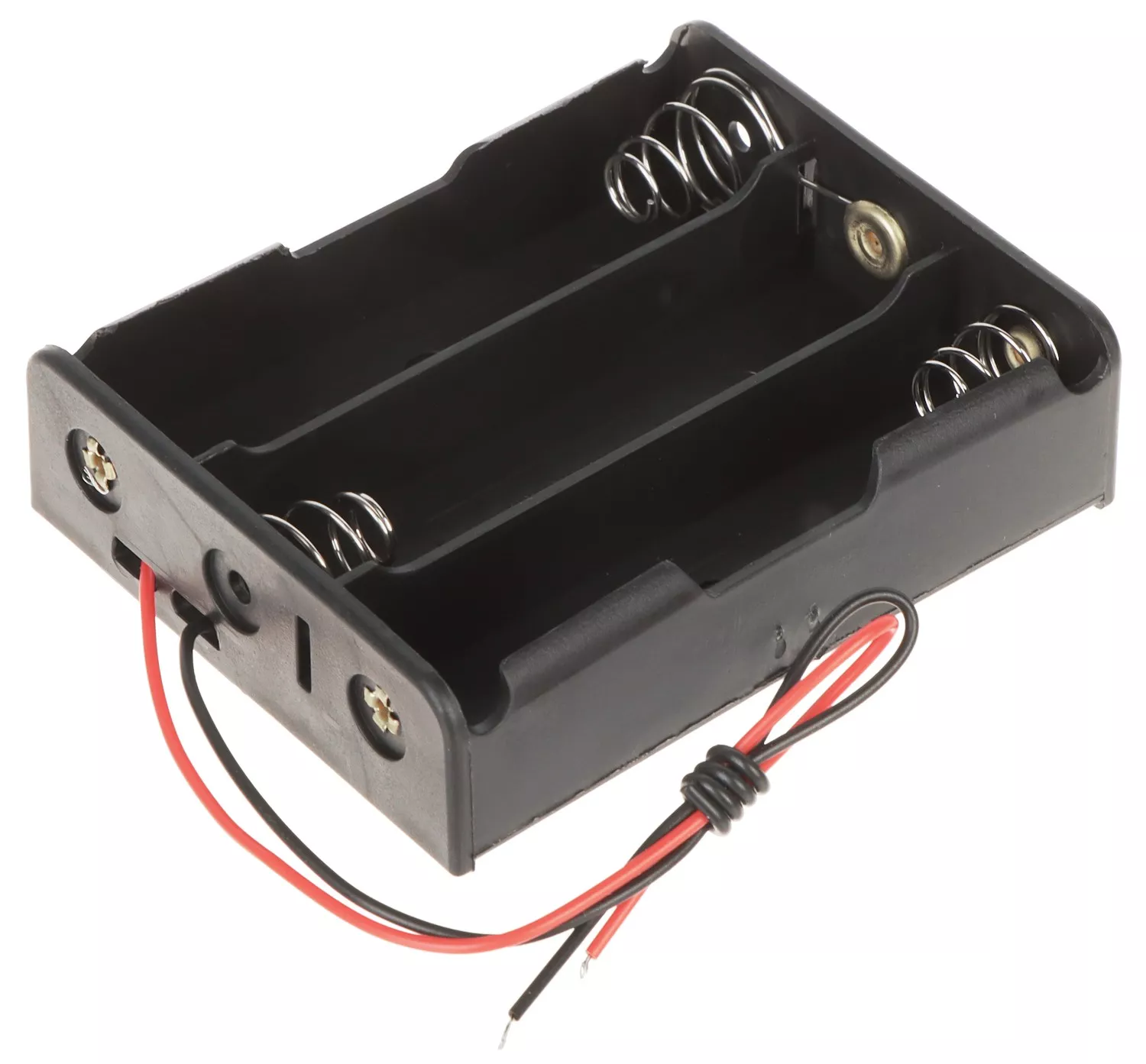 Suport acumulator 3,7V 18650 x 3 sloturi cu fir