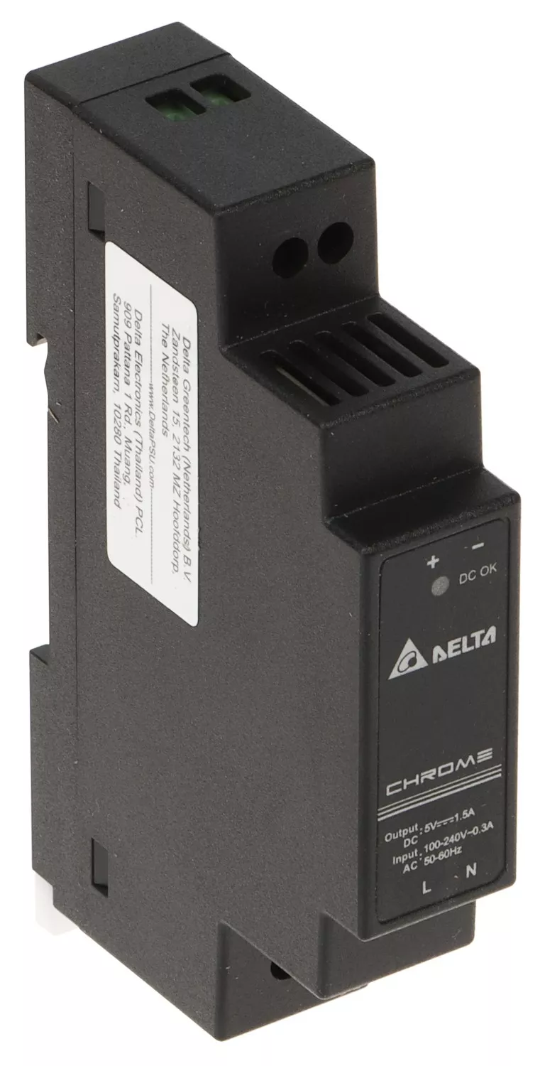 Sursă 5V/1.5A interfon/sonerie cu montaj tablu electric DRC-5V10W-1AZ
