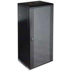 Cabinet rack 19&quot; 27U 500x450 wallmount Eprado cu ușă sticlă