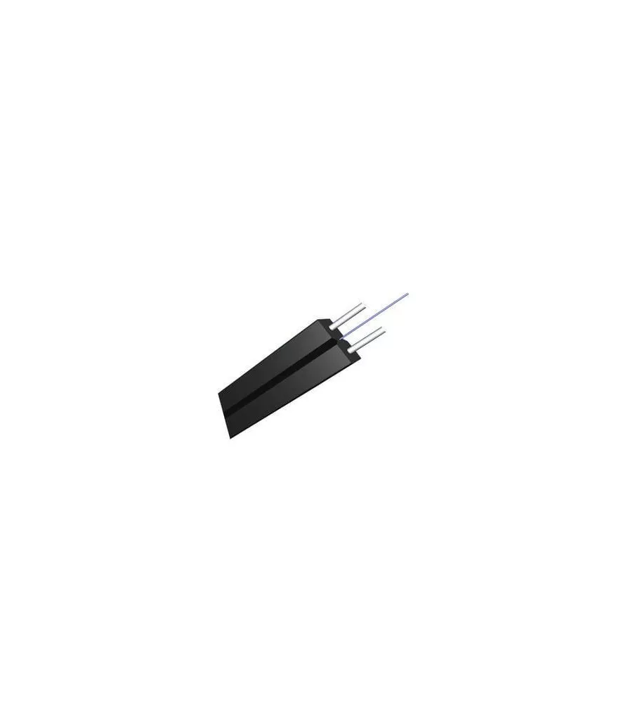 Rola 1000m fibră optică 1 fibră singlemode FTTX FLAT DROP G.652D