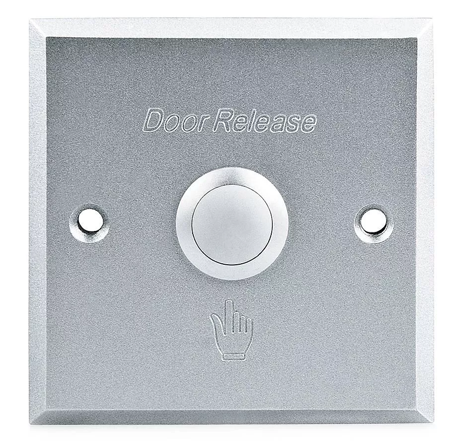 Buton de ieșire YPW5DK (montare încastrată, aluminiu, pătrat, NO/NC/COM) Yotogi