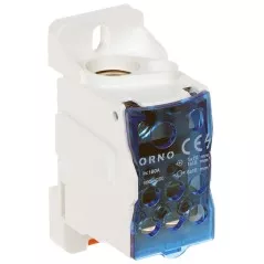 Bloc distributie 160A 1x10...70mm² la 7x2.5...16mm² Orno OR-LZ-8207/160 montaj sina DIN