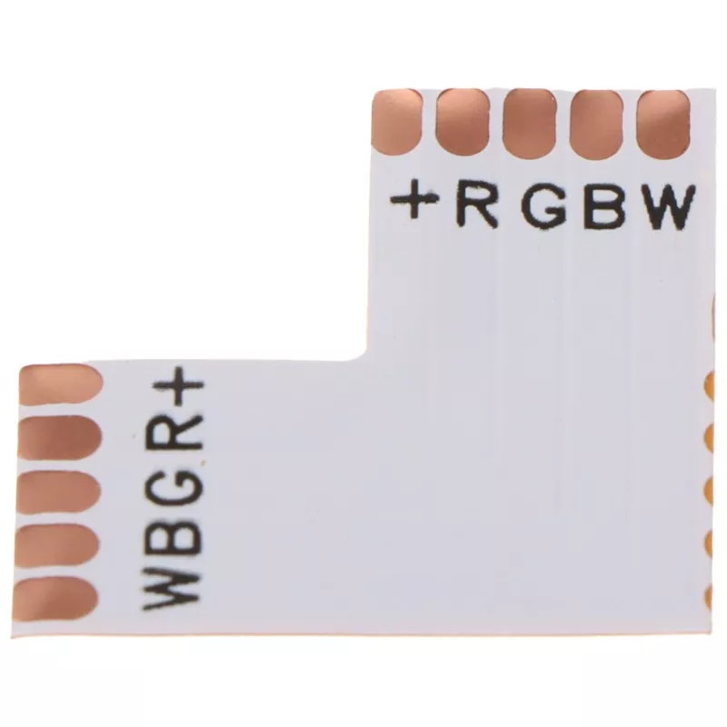 Conector de colt pentru banda LED RGBW 12mm AD-TL-6499/Z/L/RGBW Orno