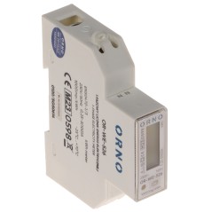 Contor electric monofazat multi tarif  cu RS-485, 100A MID, DIN TH-35mm Orno OR-WE-526