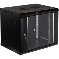 Cabinet rack wallmount 9U 600X450 Eprado ușă sticlă sarcină max. 60kg