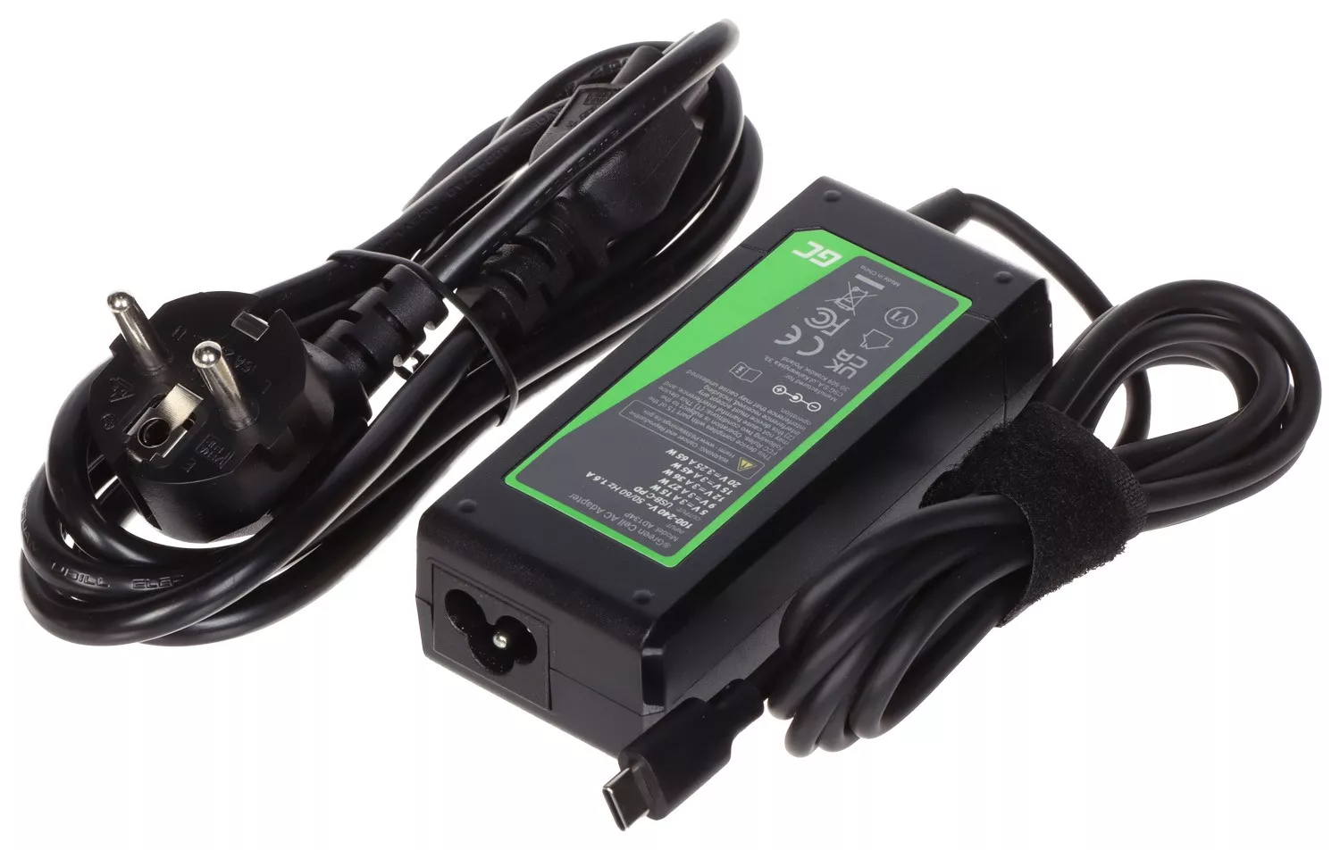 Alimentator USB-C 65W Green Cell pentru laptop