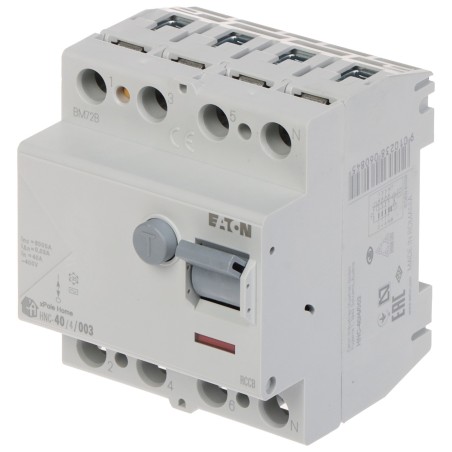 Siguranta automata cu protectie diferentiala 4P 40A 30mA 6kA HNC-40/4/003 EATON EATON - 1