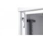 Cabinet rack de exterior 19" 12U 600x600 IP55 montaj stalp sau perete
