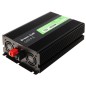 Invertor auto 12V 2000W INV/12P2000/LCD sinusioida aproximată Green Cell cu USB quick charge