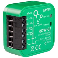 COMUTATOR INTELIGENT ROW-02 Wi-Fi 230 V AC ZAMEL