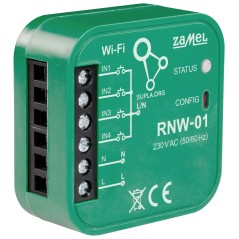 INTERFACE OF INPUTS RNW-01 Wi-Fi ZAMEL