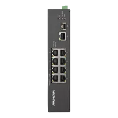 Switch 8 porturi PoE, 2 porturi uplink SFP/RJ45 - HIKVISION DS-3T0310HP-E-HS