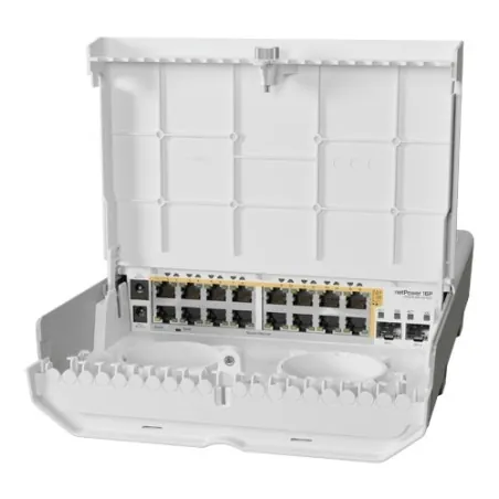 Smart Switch outdoor 16 x Gigabit PoE-Out, 2 x SFP+ - Mikrotik CRS318-16P-2S+OUT MIKROTIK - 1