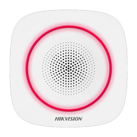 Sirena wireless AX PRO de interior cu led rosu, 868Mhz - HIKVISION DS-PS1-I-WE-R HIKVISION - 1 Sirena wireless AX PRO de interior cu led rosu, 868Mhz - HIKVISION DS-PS1-I-WE-R HIKVISION - 1