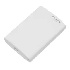 Router PowerBox de exterior, 5 x Fast Ethernet, 4 x PoE, RouterOS L4 - Mikrotik RB750P-PBr2