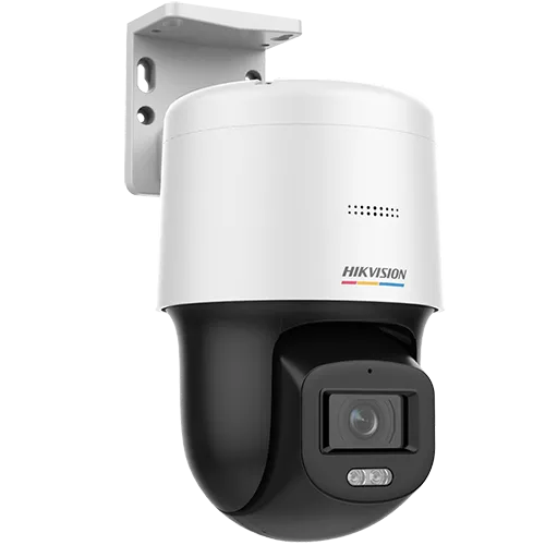 ColorVu - Camera miniPT, IP, 4MP, lentila 4.0mm, WL 30m, Audio, PoE, IP66 - HIKVISION DS-2DE2C400SCG-E(F1)