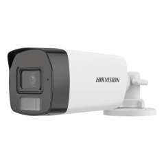 Dual Light - Camera analog 3K, lentila 3.6mm, IR 40m, WL 40m, TVI/AHD/CVI/CVBS, Mic. - HIKVISION DS-2CE17K0T-LFS-3.6mm