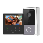 KIT  videointerfon pentru 1 familie, Wi-Fi 2.4Ghz, monitor 4.3 inch - HIKVISION DS-KIS606-P