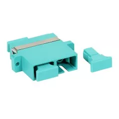 Cuplă optică SC multimode OM3 duplex turcoaz ULTIMODE A-M211 - 1