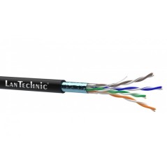 F/UTP Kabel LanTechnic Kat.5e 305m zewnętrzny FTP