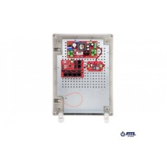 ATTE Switch 6-portowy (5xPoE 1xUplink) IPUPS-5-11-XL2 w obudowie zewnętrznej z zasilaczem buforowym