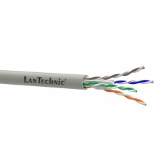 U/UTP Kabel LanTechnic Kat.6 305m wewnętrzny PVC