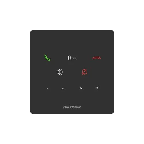 Post interior interfon TCP/IP, 9 butoane, PoE - HIKVISION DS-KH6000-E1
