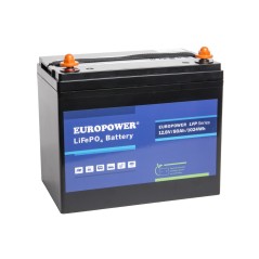 Baterie LifePO4 12.8V/80Ah pentru fotovoltaice Europower 260x167x212mm