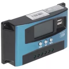 Regulator solar PWM pentru incarcarea acumulatorilor 12/24/36/48/60V, 100/30A, SCC-100A-PWM-LCD-M2 - 1