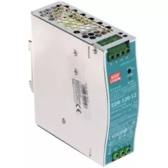 Sursă 12V/10A Mean Well EDR-120-12 reglabilă 120W, industrială EMC class A