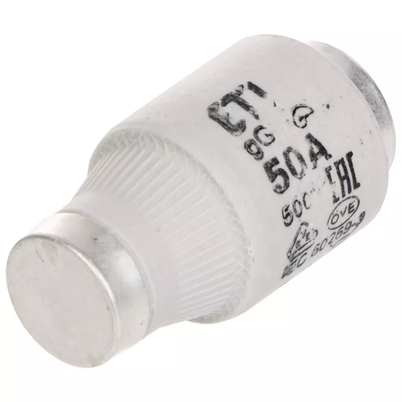 Siguranță fuzibilă ceramică ETI D03 50A 500 V gG E33