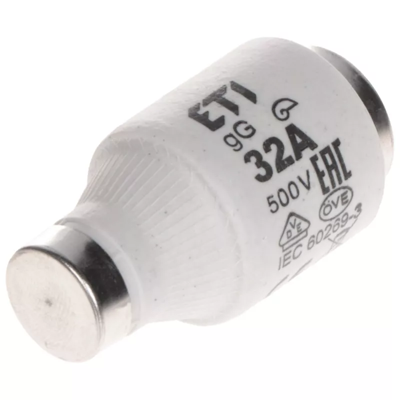 Siguranță fuzibilă ceramică ETI D03 32A 500 V gG E33
