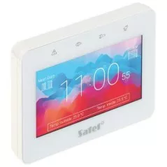 Tastatură touchscreen 4.3inch Satel INT-TSG2R-W albă cu cititor RFID