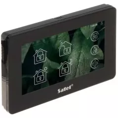 Tastatură touchscreen 7 inch Satel INT-TSH2R-B neagră cu cititor RFID