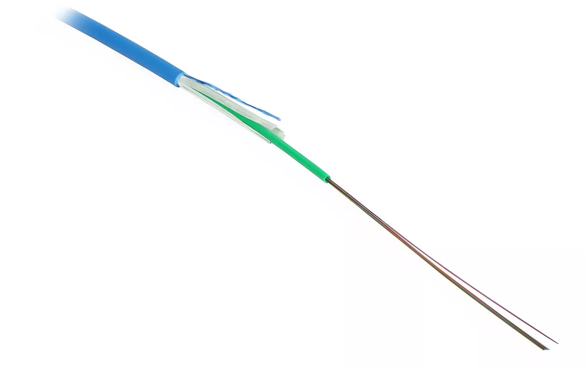 Fibră optică universală Unitube singlemode: DRAKA U-DQ(ZN)BH 12E (12xG.652.D 9/125 um, LSZH, gel hidrofob)