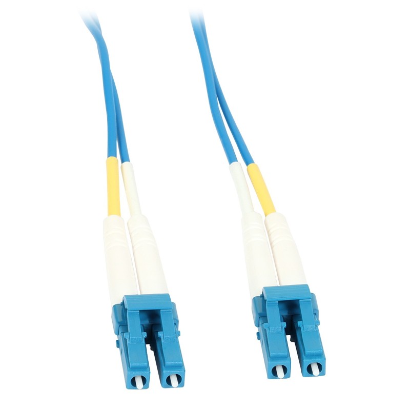 Patchcord SM 2xLC/UPC - 2xLC/UPC 1m singlemode duplex G.657.A2, LSZH, SM PC-3372D-1B, albastru
