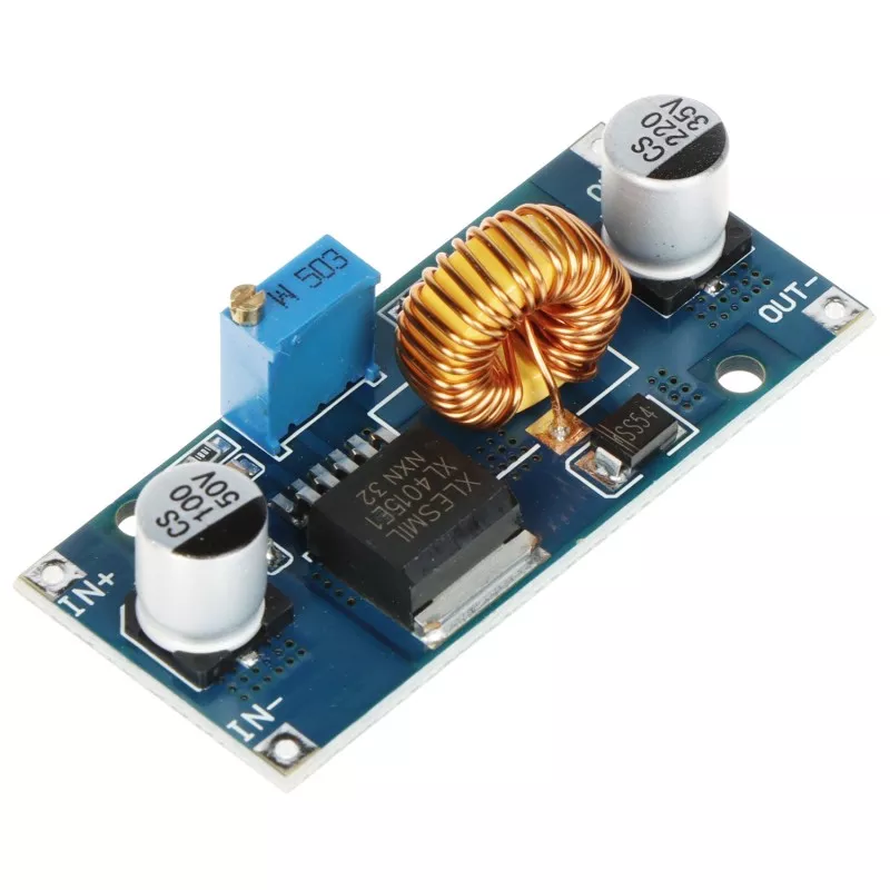 Convertor DC-DC step down 8-36V la 1.25-32VDC 5A max. PZD-XL4015