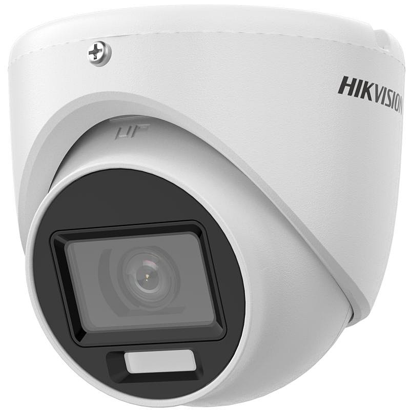 Cameră de supraveghere Dome DS-2CE76K0T-LMFS, 5 MP, 2.8mm, IR 30m, IP 67.